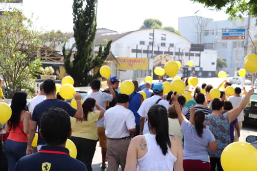 Em Ribeirão Pires, caminhada chama atenção para prevenção ao suicídio