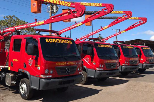 Caminhões Mercedes-Benz Accelo entram em operação no Corpo de Bombeiros de Brasília