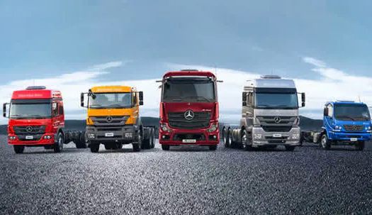 Mercedes-Benz é a marca de caminhão mais lembrada do Brasil