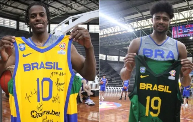 Seleção de basquete leiloa camisas para ajudar vítimas das chuvas no litoral