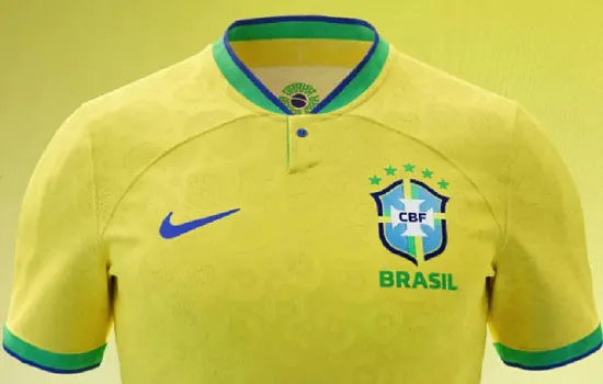 CBF apresenta camisa da seleção brasileira para Copa do Mundo no Catar