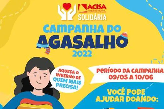 Campanha do Agasalho da ACISA amplia pontos de arrecadação