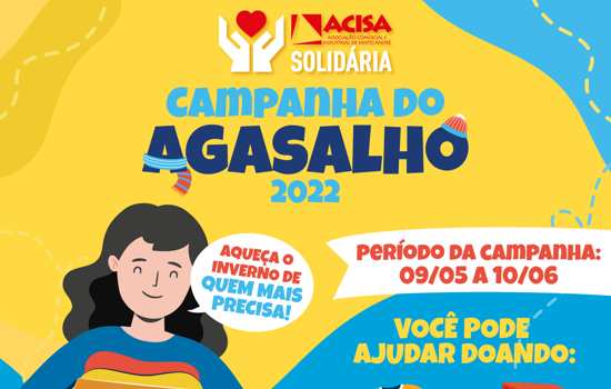 Campanha do Agasalho da ACISA amplia pontos de arrecadação