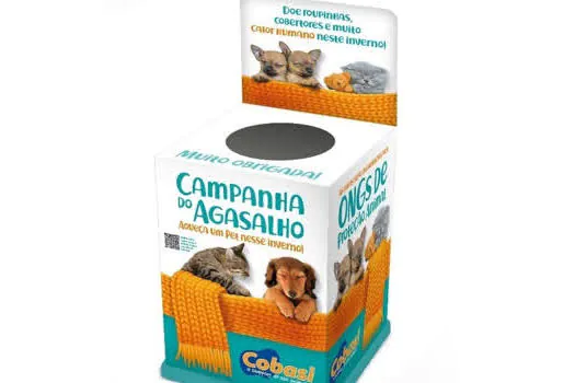 Cobasi inicia Campanha do Agasalho Pet em todas as suas lojas