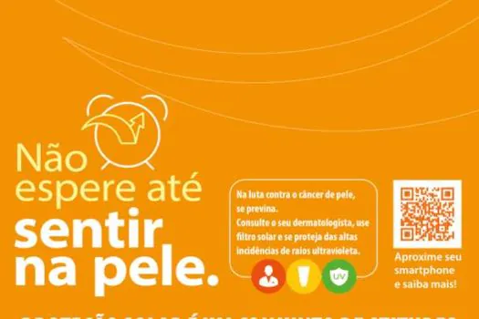 Estações do Metrô recebem Campanha de Prevenção ao Câncer de Pele