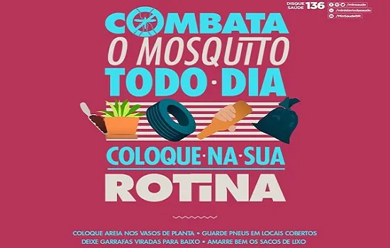 Ministério da Saúde lança campanha contra mosquito da dengue