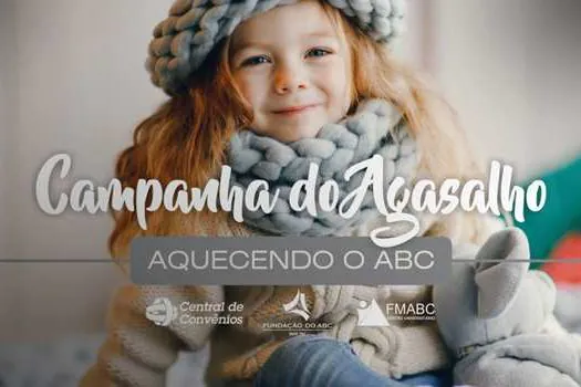 Fundação do ABC dá início à campanha do agasalho “Aquecendo o ABC”