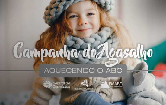 Fundação do ABC dá início à campanha do agasalho “Aquecendo o ABC”