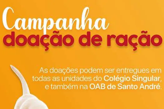 Equipe Singulariana de Proteção Animal promove campanha de arrecadação de ração