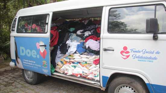 Ribeirão Pires recebe mais de 10 mil peças de roupa para a Campanha Inverno Solidário 2022