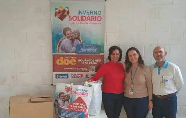 BRK participa da campanha do agasalho “Inverno Solidário” na cidade de Mauá