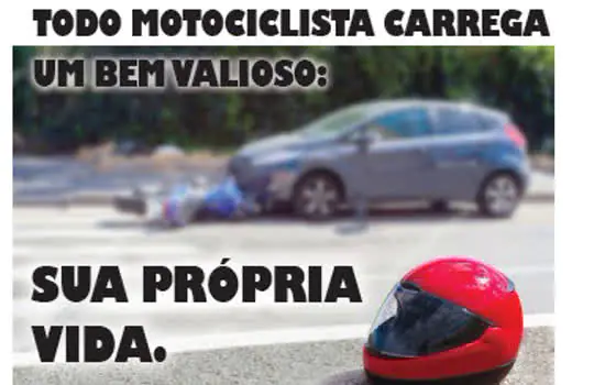 Ribeirão Pires inicia campanha de conscientização de motociclistas