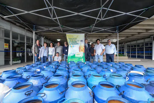 Mobilização da Prefeitura registra 15 mil litros coletados à Campanha do Óleo de Cozinha