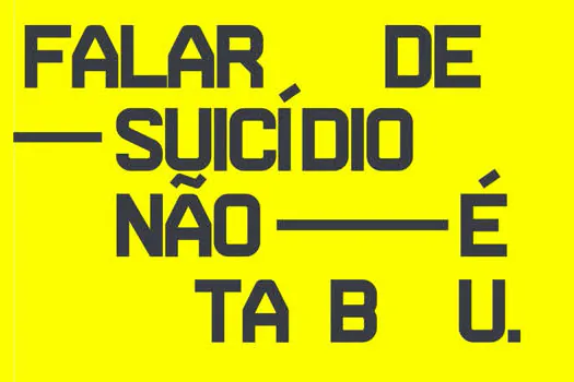 Campanha cria site e perfis em redes sociais sobre prevenção do suicídio