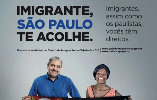 SP lança campanha Imigrante