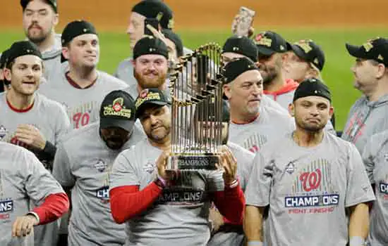 Baseball – Washington Nationals de Yan Gomes vence Houston Astros e conquista World Series