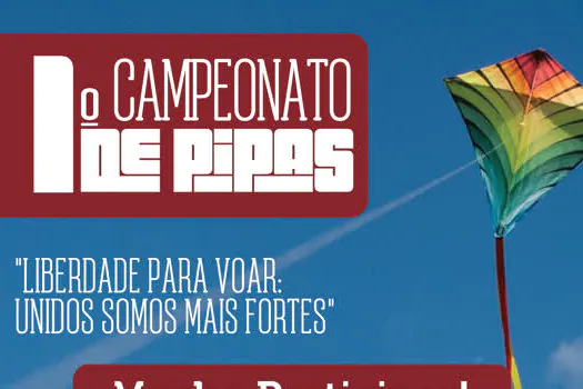 Ribeirão Pires promove Campeonato de Pipas nesse domingo