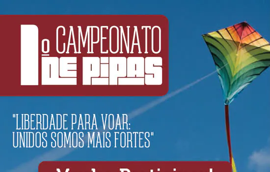 Ribeirão Pires promove Campeonato de Pipas nesse domingo