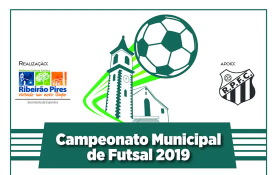 Seguem abertas as inscrições para o Campeonato Municipal de Futsal