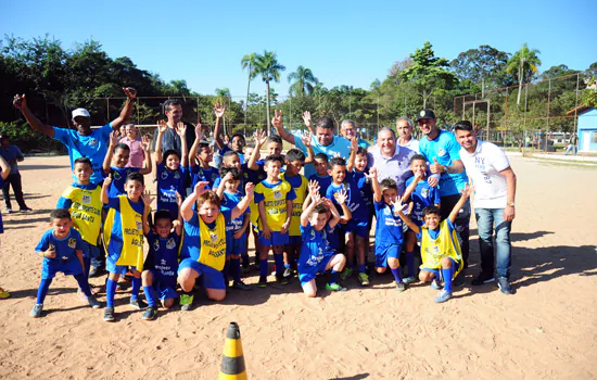 Prefeitura de Diadema inicia revitalização do Campo de Futebol do Eldorado