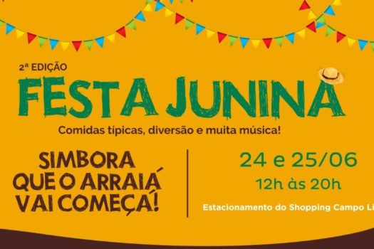 Festa Junina do Shopping Campo Limpo tem shows para todos os públicos