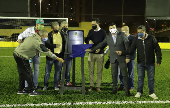 Santo André revitaliza campo do Vasquinho e da Portuguesinha