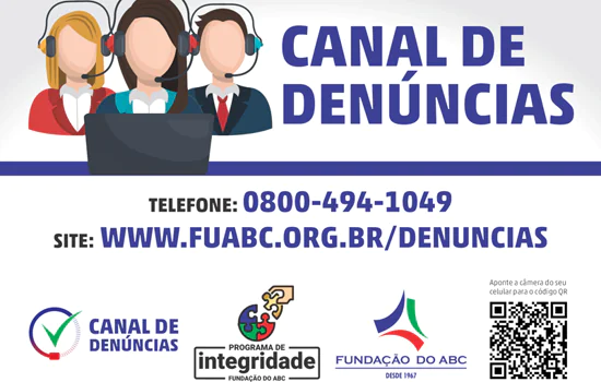 Fundação do ABC inaugura canal externo de denúncias