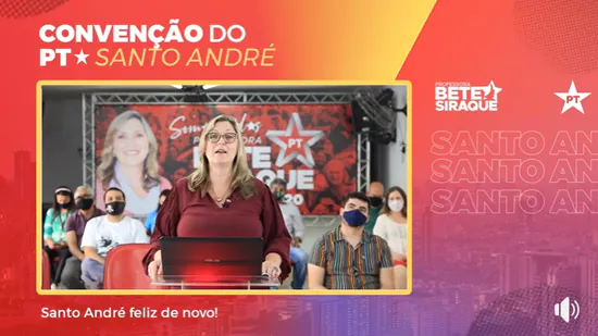 Convenção do PT confirma candidatura de Bete Siraque a prefeita de Santo André