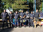 Canil de Diadema conquista o 2º lugar em torneio de cães policiais