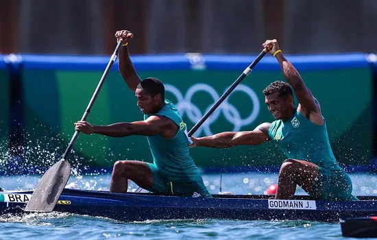 Isaquias e Jacky ficam em 4º na final do C2 1000m na Olimpíada de Tóquio