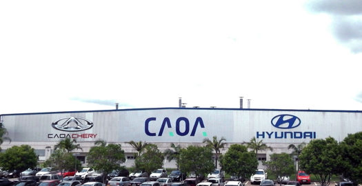 CAOA retoma produção na fábrica de Anápolis