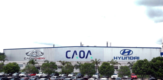 CAOA retoma produção na fábrica de Anápolis