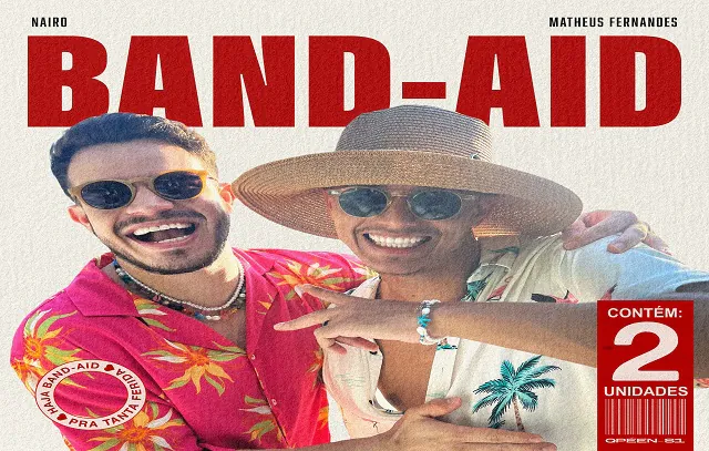 Nairo e Matheus Fernandes lançam Band Aid