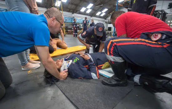 Equipes do Samu participam de treinamento de atendimento pré-hospitalar