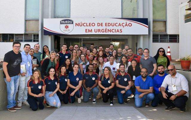 Profissionais do SAMU Diadema recebem treinamento em Brasília