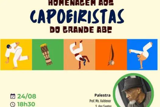 Consórcio ABC promove homenagem a capoeiristas da região