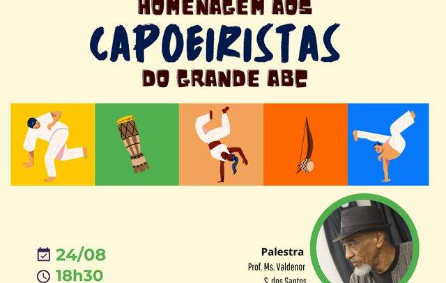 Consórcio ABC promove homenagem a capoeiristas da região