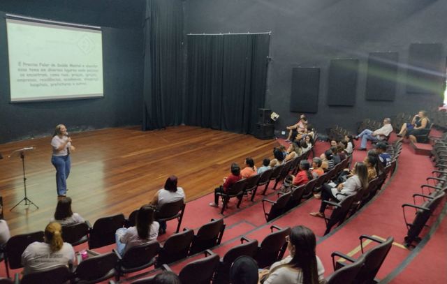 CAPS de Ribeirão Pires fecha Janeiro Branco com encontro no Anfiteatro