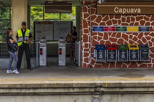 Estação Capuava, na Linha 10-Turquesa da CPTM, foi reaberta hoje (15)