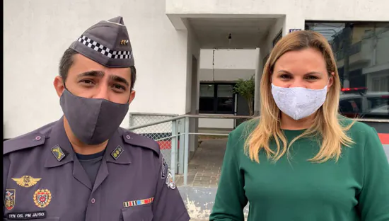 Deputada Carla Morando desmente Fake News sobre 6º Batalhão da Polícia Militar