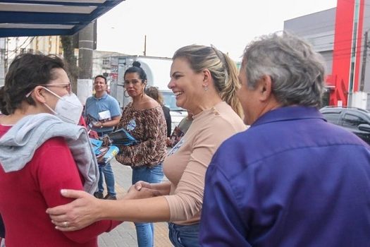 Médico Ricardo Yoshio e Carla Morando inauguram Comitê de Campanha em Diadema