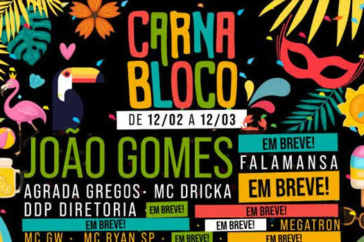 CarnaBloco aquece o cenário de eventos e shows de São Paulo