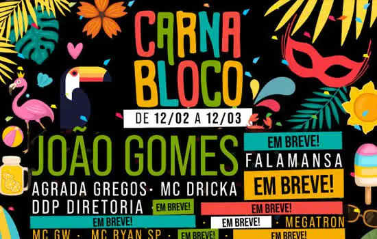 CarnaBloco aquece o cenário de eventos e shows de São Paulo