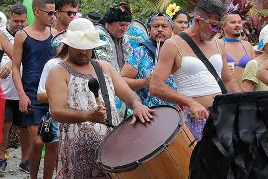 Bloco das Broacas comemora o Carnaval 2020 em Paranapiacaba