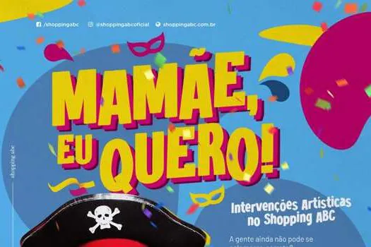 Carnaval Itinerante com piratas e sereias agita a criançada no Shopping ABC