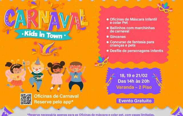 Morumbi Town Shopping promove bailinho de carnaval