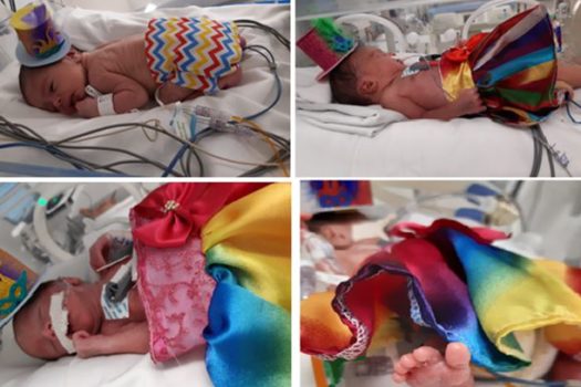 Hospital leva o Carnaval para dentro da UTI Neonatal