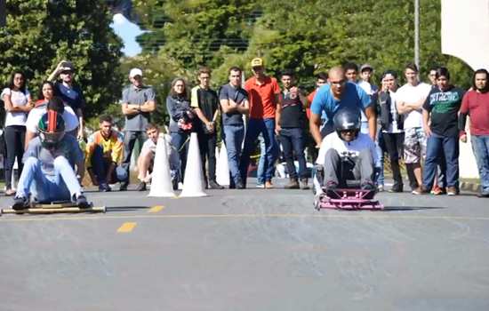 Fatec Mogi Mirim promove corrida de carrinhos de rolimã