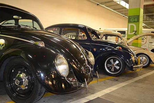 Encontro e Exposição de Carros Antigos no Shopping Praça da Moça