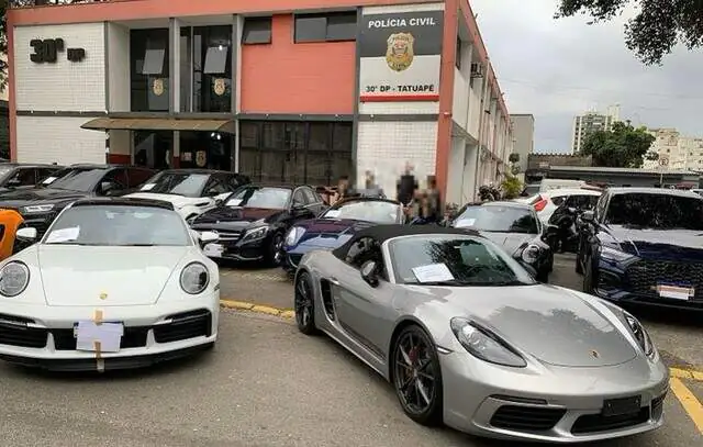 Polícia de SP apreende carros de luxo sob suspeita de lavagem de dinheiro